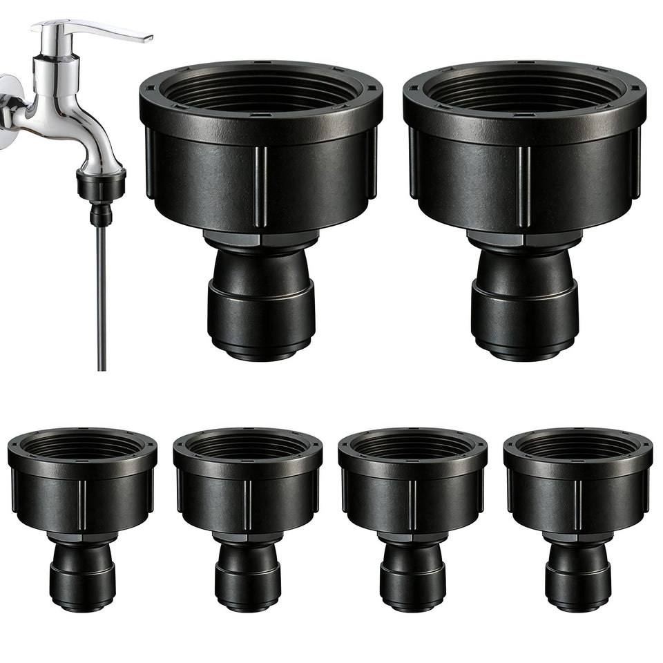 WXNTLDOH 34 to 14 drip adapter with quick connect for easy irrigation setup