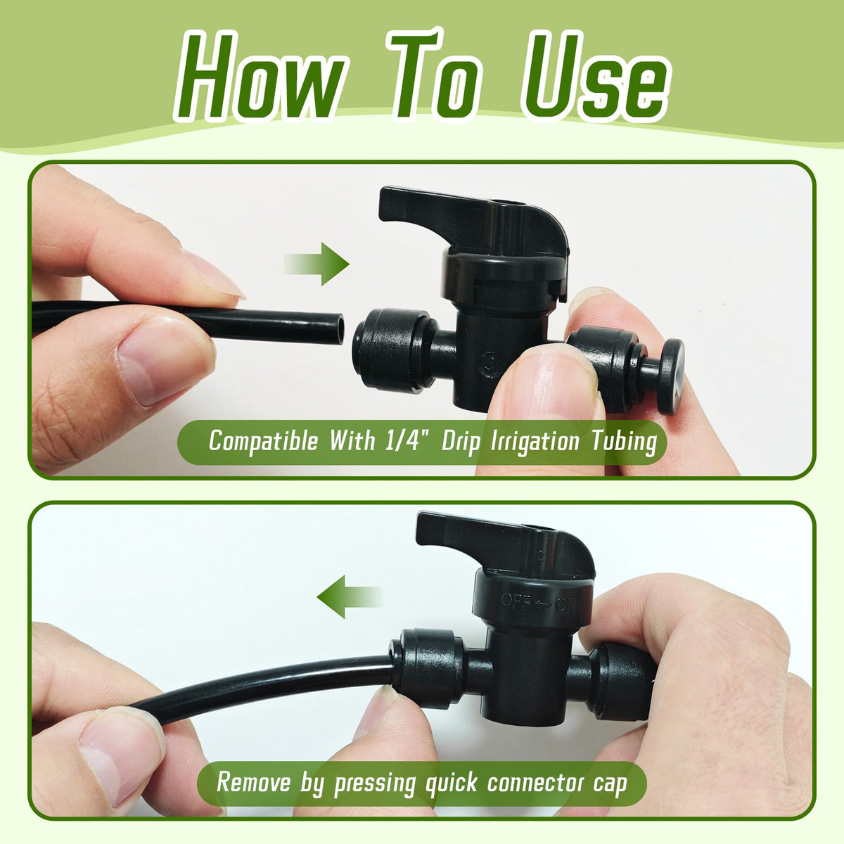 WXNTLDOH durable plastic fittings built to withstand outdoor use