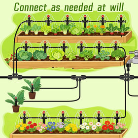 WXNTLDOH complete irrigation setup highlighting versatile garden watering solutions