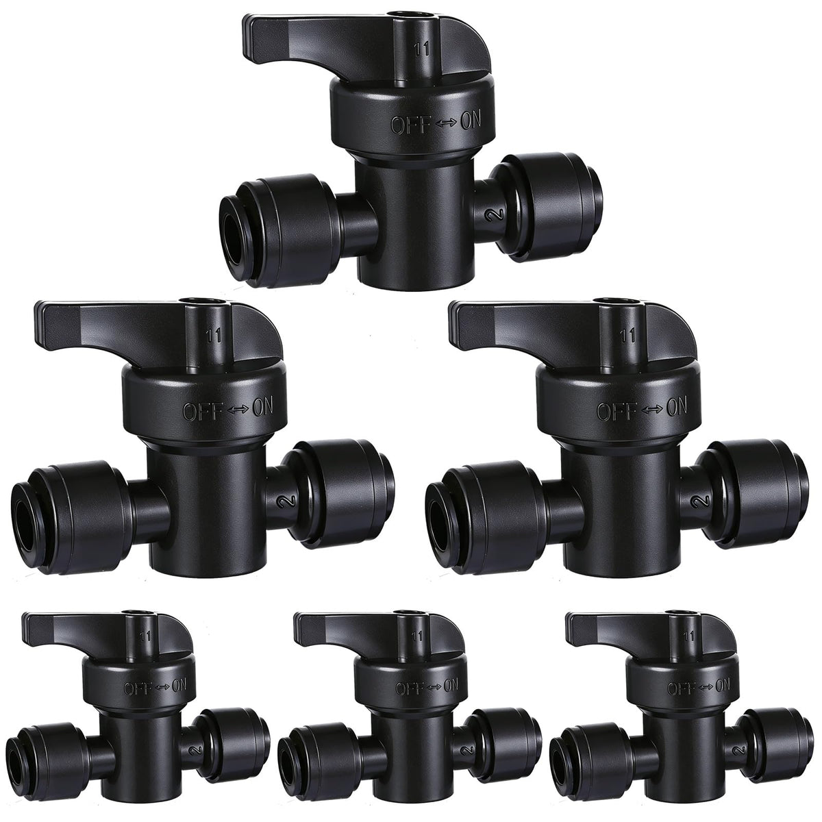 WXNTLDOH quick-connect fittings package for easy drip irrigation