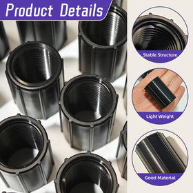 WXNTLDOH PVC sprinkler pipe coupler provides durable weather-ready joining