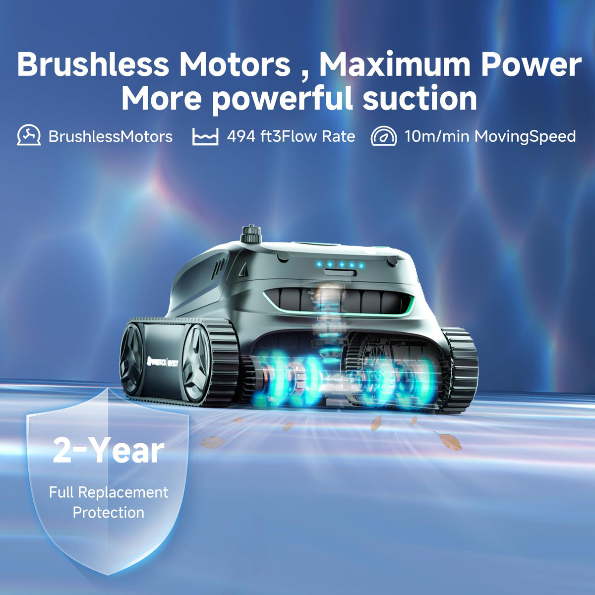 Quality tested unit with 2-year warranty support
