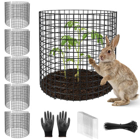 Wyegey plant protector kit assembly demonstrating modular panels for customizable cages