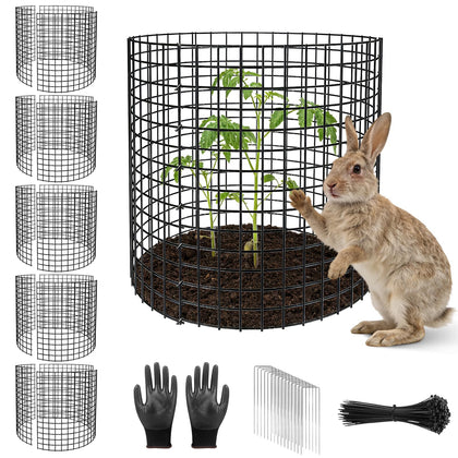Wyegey plant protector kit assembly demonstrating modular panels for customizable cages