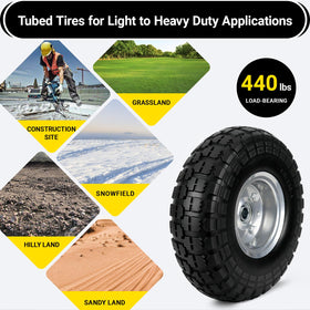 WYERSEA heavy-duty run-flat construction reduces downtime