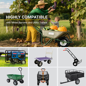 WYERSEA universal compatibility for hand trucks, dollies, trailers and more