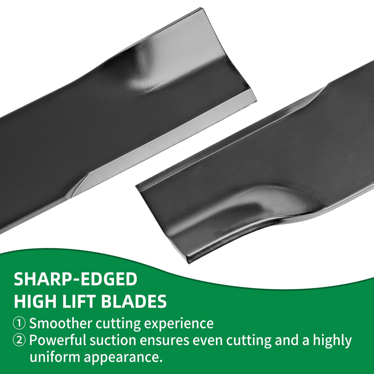 Close up of Wyevee 113579 blade detailing durable steel construction