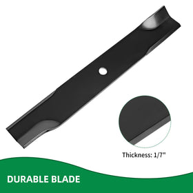 Wyevee 113579 blade mounted on a 50 inch deck for efficient cut