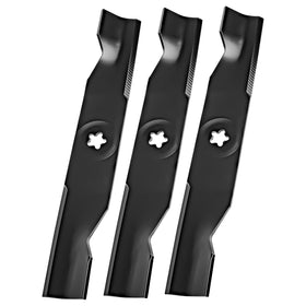 Wyevee 173920 high lift blade front view improves airflow for better bagging.