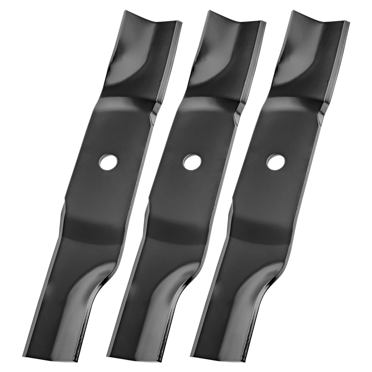 Wyevee 942-04417 high lift blade top view improves bagging on 48-inch decks