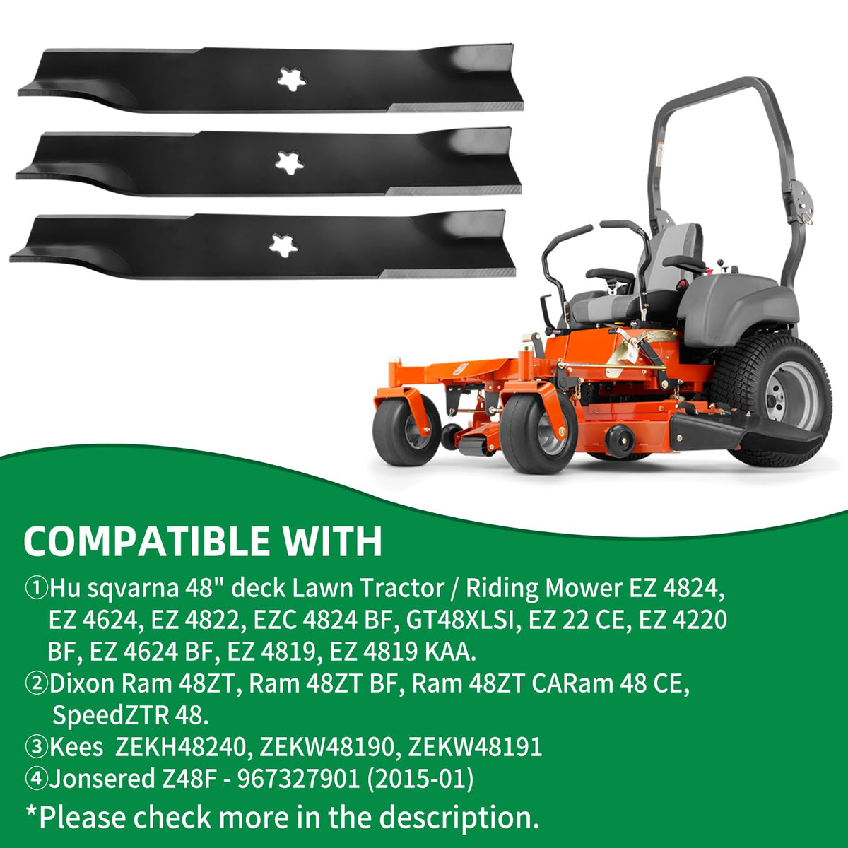 Wyevee blade dimensions 16-2/7 inches long.