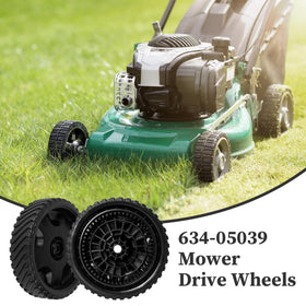 Direct-fit wheels replace OEM parts for easy installation.