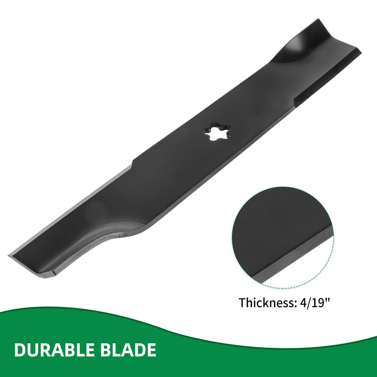 Wyevee easy install blades with two screws.