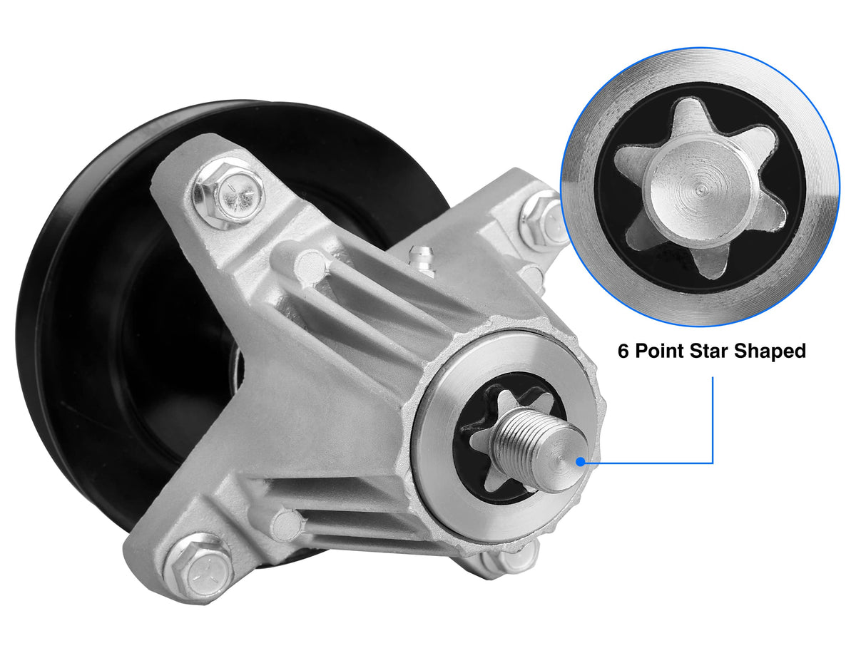 Wyevee flange nut and grease fitting simplify maintenance and secure installation.