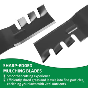 Wyevee GY20850 replacement blades for compatible tractors