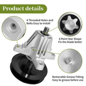 Wyevee pre-lubricated bearings simplify maintenance and ready performance.