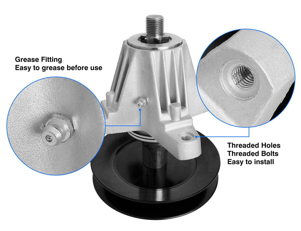 Wyevee pulley 5-1/2 inch diameter enhances belt drive efficiency.