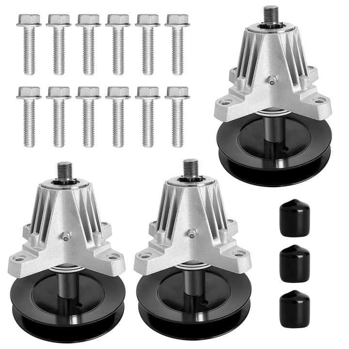 Wyevee spindle-assembly for 54-inch deck improves cutting balance and reliability.