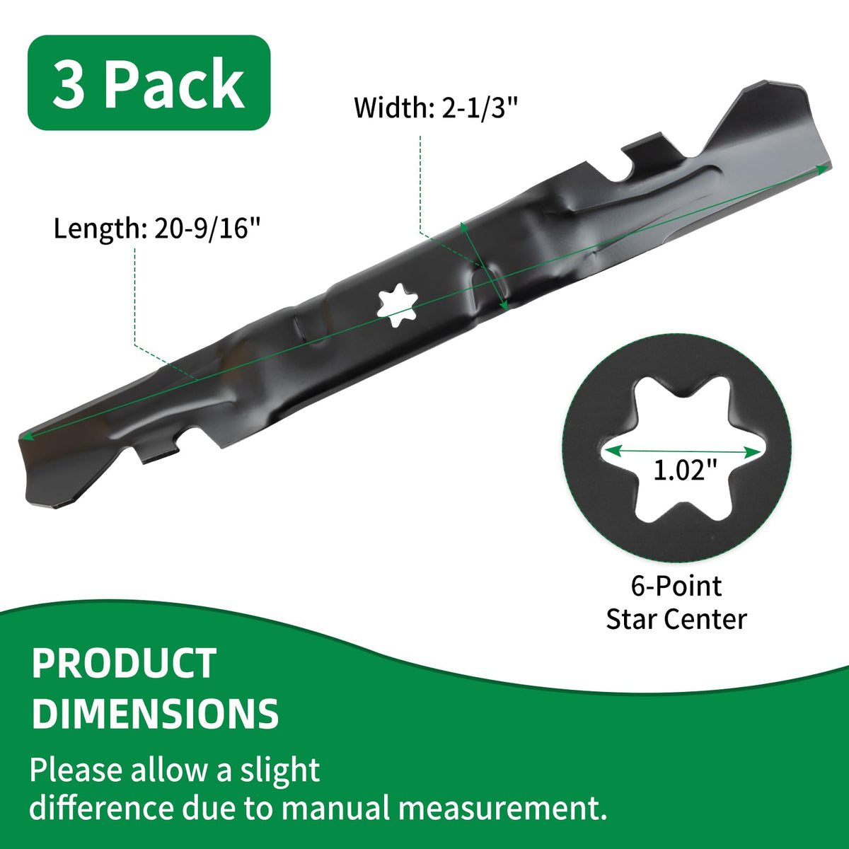Wyevee ZT2-60 compat blade on mower deck improves mulching performance.