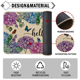 Wylumen edge-bound rubber back to prevent water damage and fraying