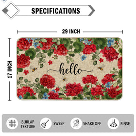 Wylumen welcome-ready mat for porches and entryways.