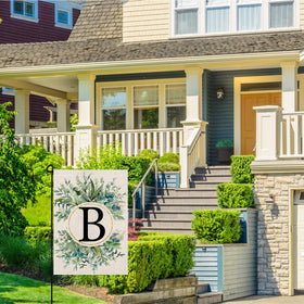 Wyooxoo durable, fade-resistant garden flag ready to welcome guests outside.