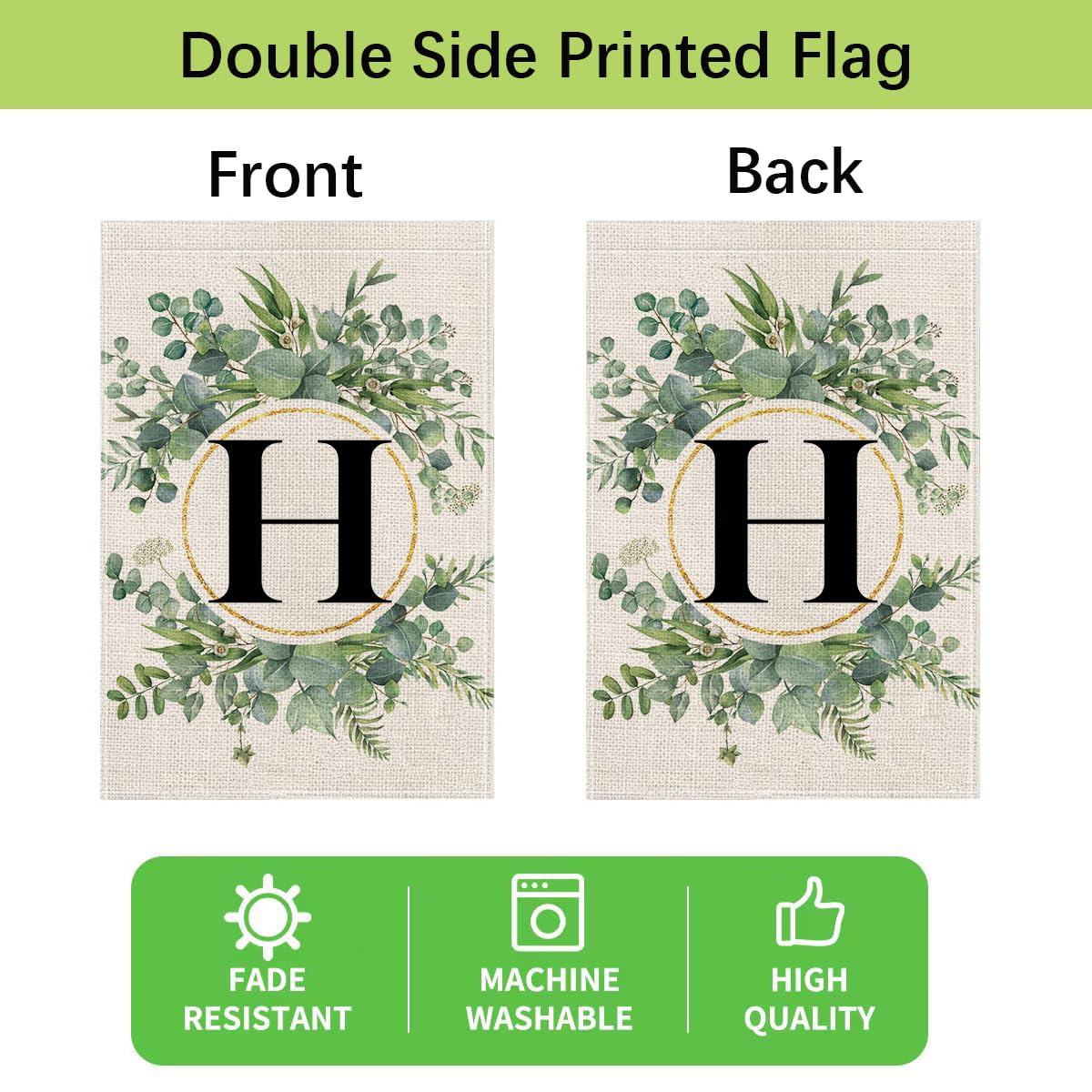 Wyooxoo flag sleeve design fits standard flag poles for easy setup