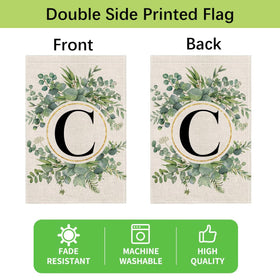 Wyooxoo monogram C decor enhances family home entrances with a personal touch.
