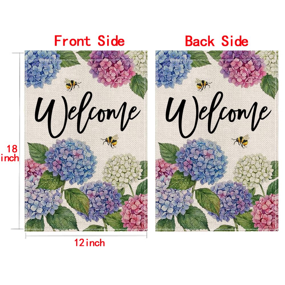 Wyooxoo outdoor garden flag enhances porch, patio, or yard charm.