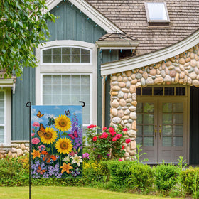 Wyooxoo outdoor porch flag 12x18 inches ideal for patio display