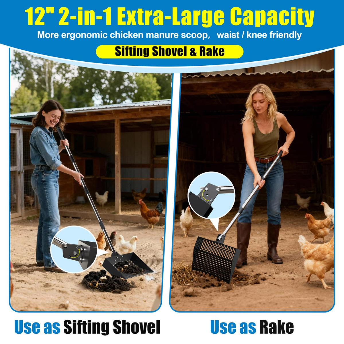 Wysperix easy-clean design helps reduce back strain during chores.