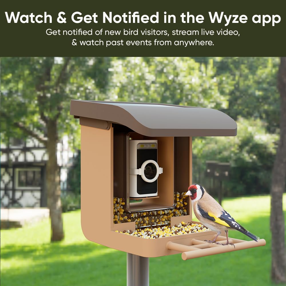 Wyze Lifestyle Bird Feeder Case suction mount for windows