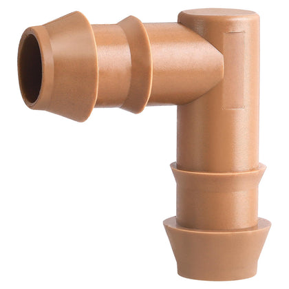 WZFLRUA drip elbow connector in a 20-pack for layout customization