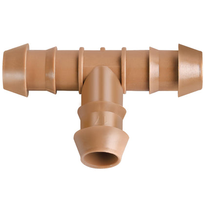 WZFLRUA drip tee connector 20-pack for customizable irrigation layouts.