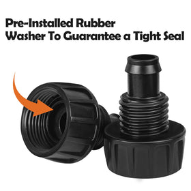 WZFLRUA gasket seal for watertight drip connections.