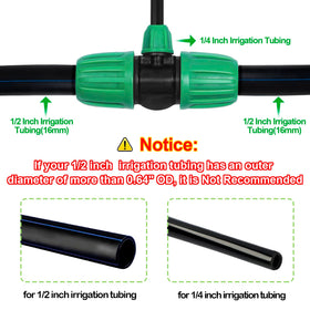 WZFLRUA locking barbed tee demonstrates durable connection design