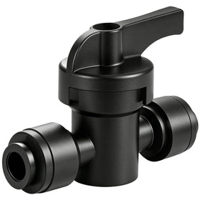 WZFLRUA quarter-inch drip valve pack shown with six shutoffs for precise irrigation control.