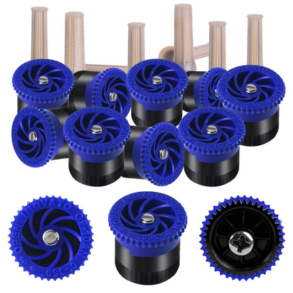 WZFLRUA variable arc nozzle 0-360 for even coverage and precise irrigation.