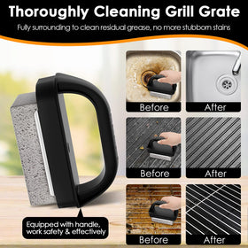 Wzporzst commercial-grade cleaning block sturdy enough for frequent grill maintenance