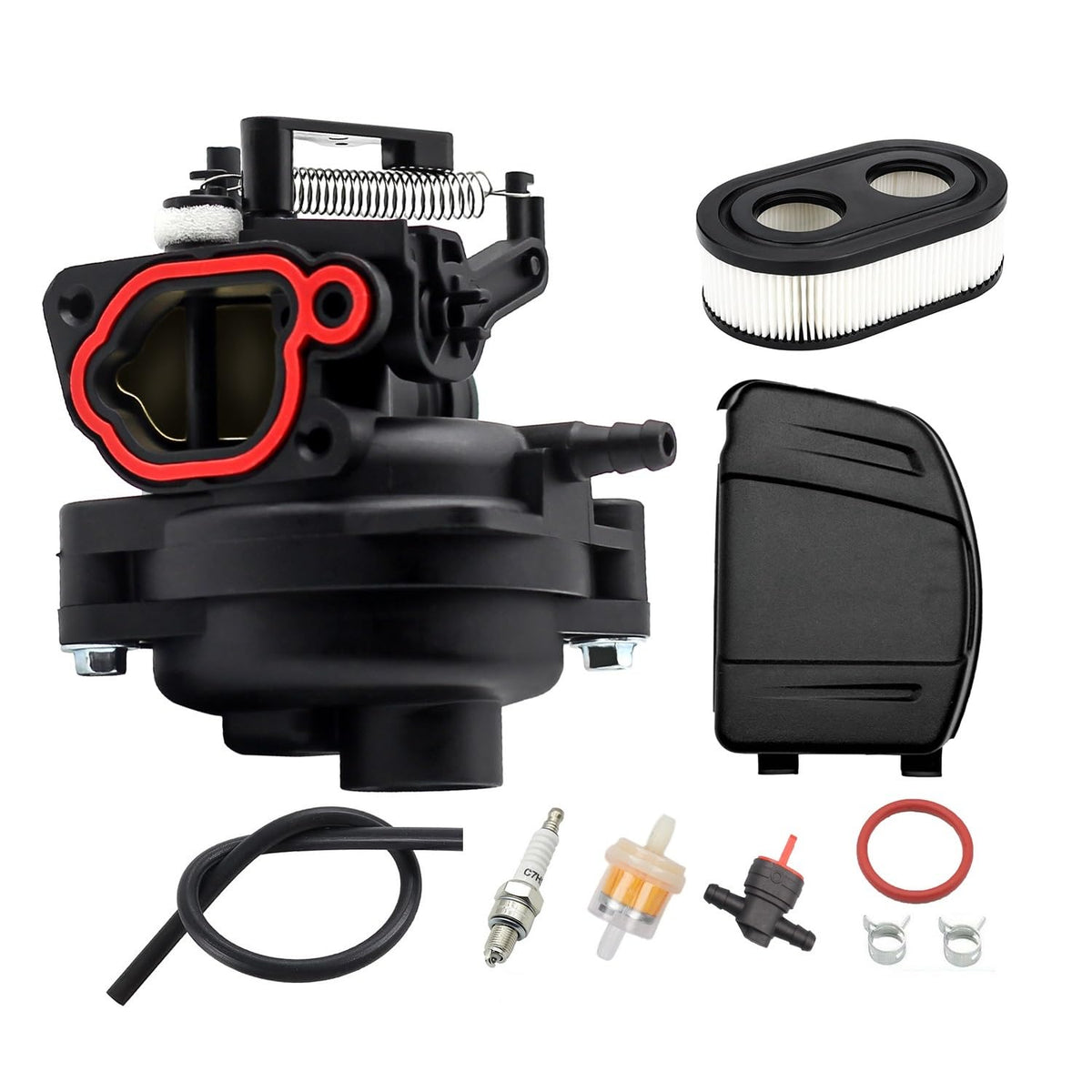Wzytshun M230 carburetor assembly improves engine response for Craftsman and Troy-Bilt mowers.