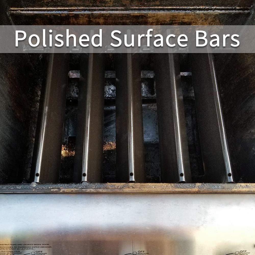 X Home flavorizer bars showing improved heat distribution on grill