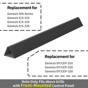 X Home porcelain-enameled flavorizer bars designed for long-lasting grilling