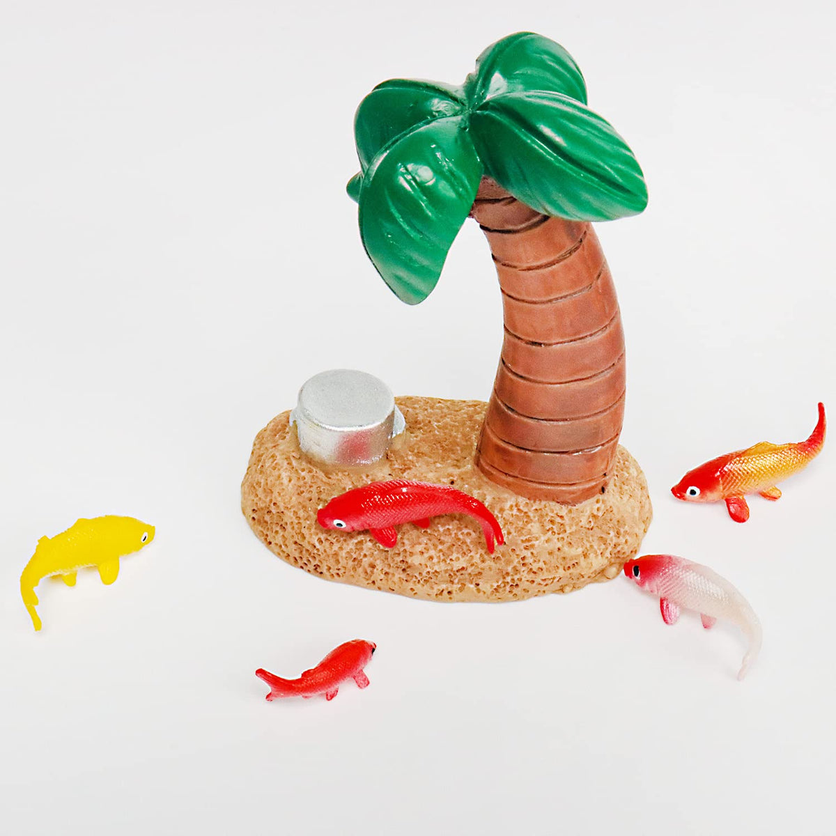 X Hot Popcorn fairy garden koi decor adds whimsy to plant pots