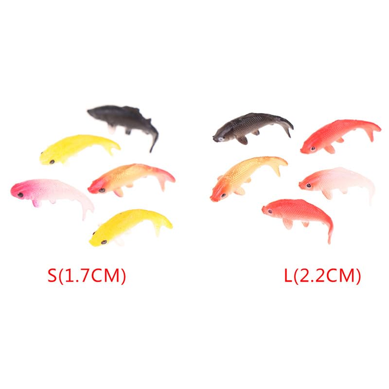 X Hot Popcorn lifelike koi detail enhances craft projects with tiny aquatic charm