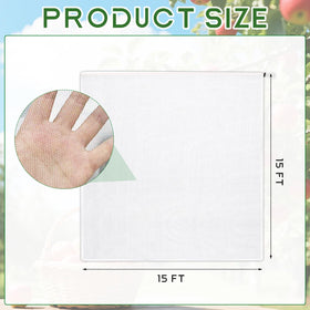 X-Kingsun netting with zipper and drawstring enables easy installation around trees