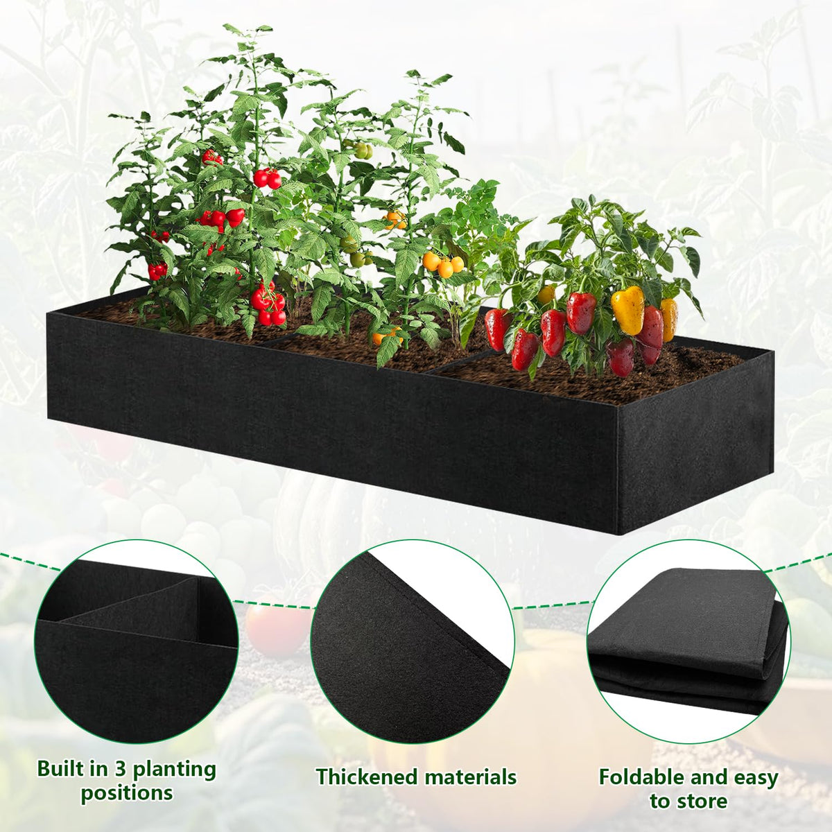 X-Kingsun sturdy edges with reinforced stitching for long-lasting use.