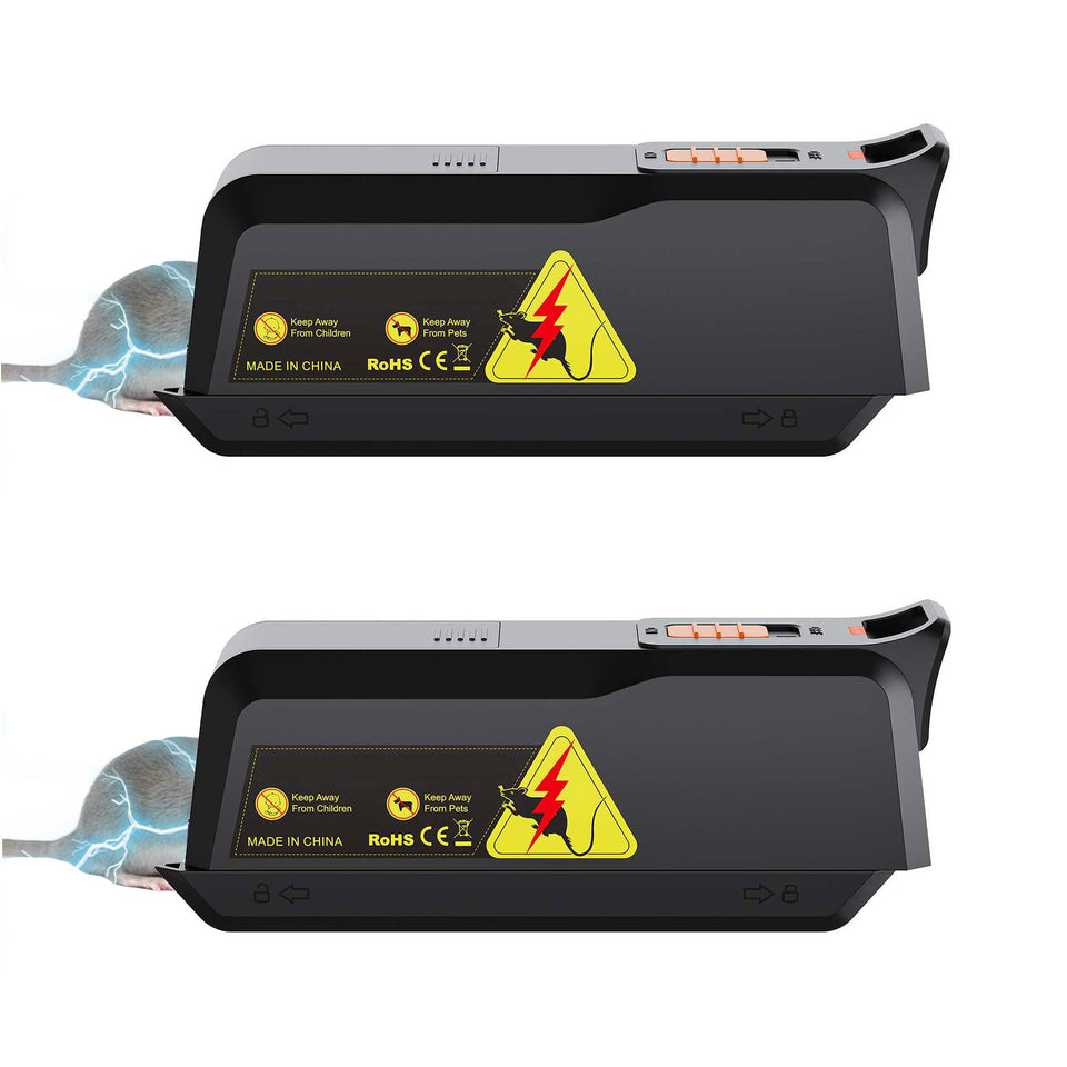 X-octenol electric mouse trap in indoor setup for quick capture