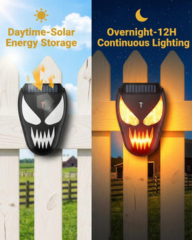 X-octenol Solar Chicken Coop Protection amber flash deters foxes and owls at coop.