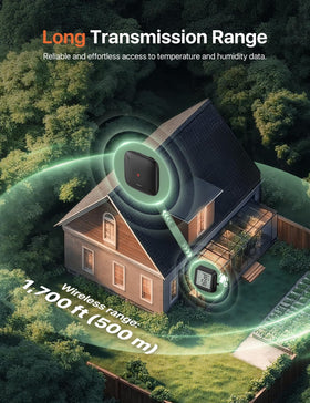 X-Sense remote monitoring on a phone showing 24/7 environmental tracking.