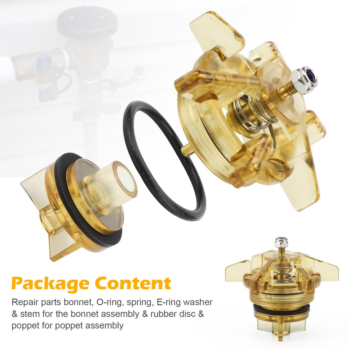 X4XZ o-ring: secure seal to reduce leaks in backflow systems.